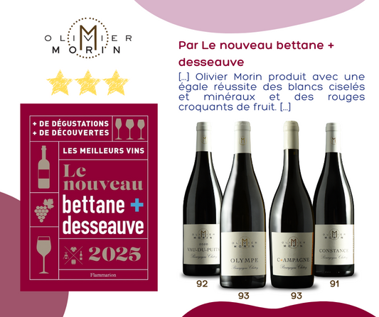 Article Le Nouveau Bettane + Desseauve 2025